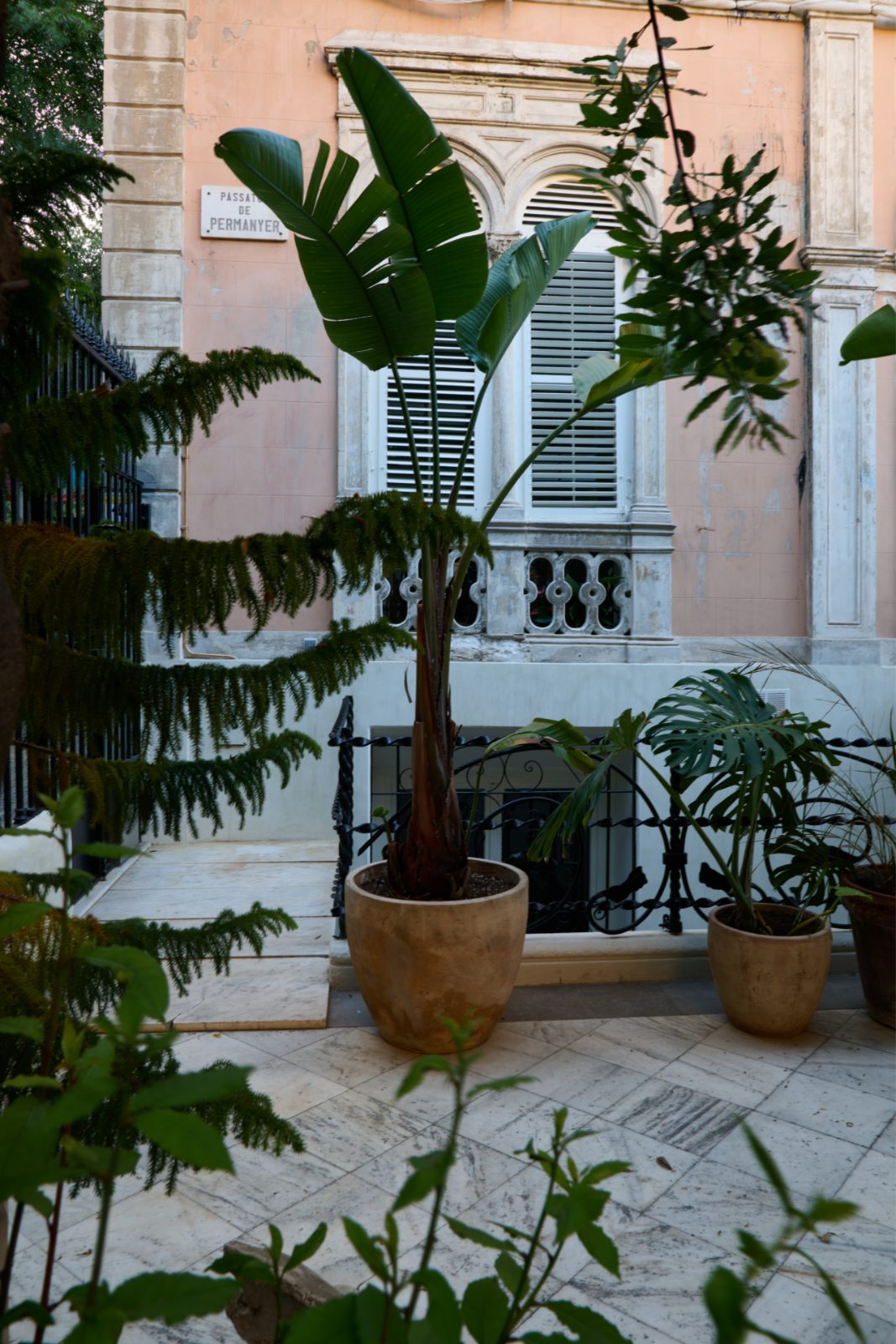 Passatge de Permanyer courtyard