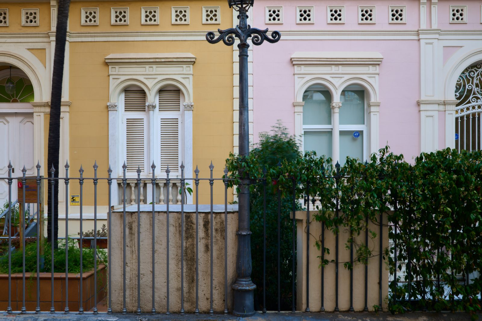 Pastel facades of Eixample